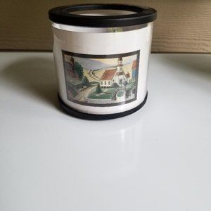 Partylite Express It! Tealight Luminary - Colonial Scene - Never used, in box.